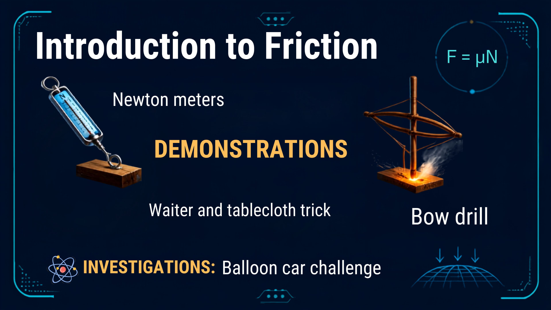 Forces lesson 2: Friction
