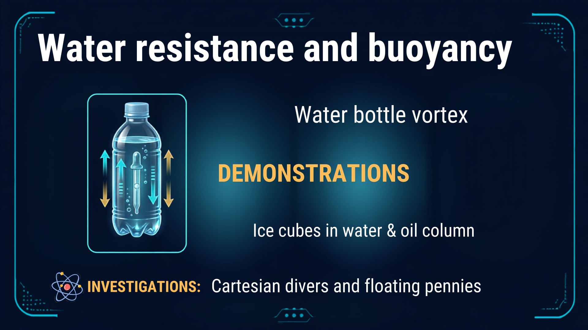 Forces lesson 5: Water resistance and buoyancy